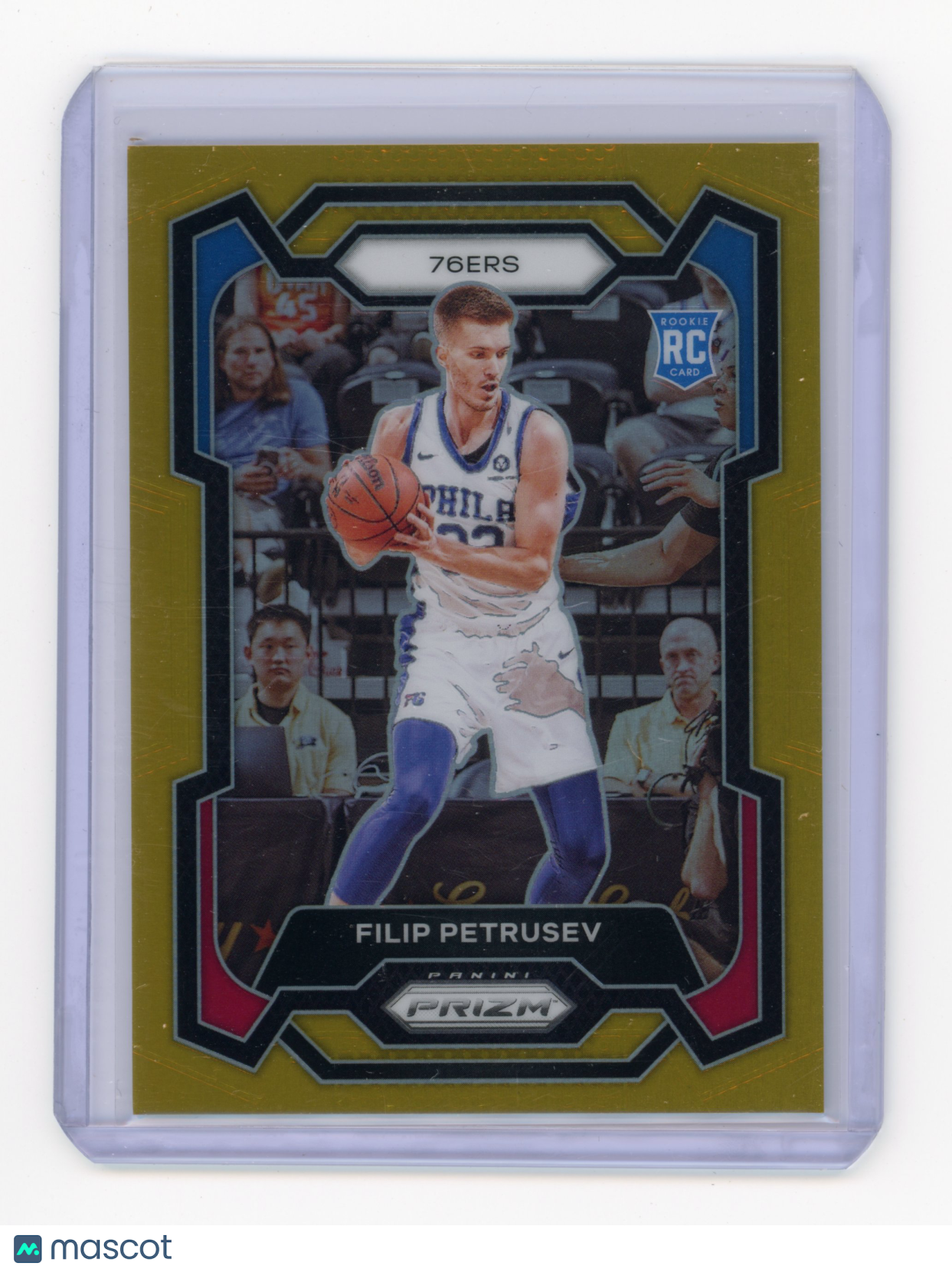 2023 Panini Prizm Filip Petrusev Gold /10 #282 RC