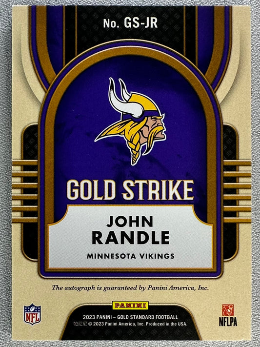 2023 Panini Gold Standard John Randle Gold Strike Rose Gold /24 #GS-JR
