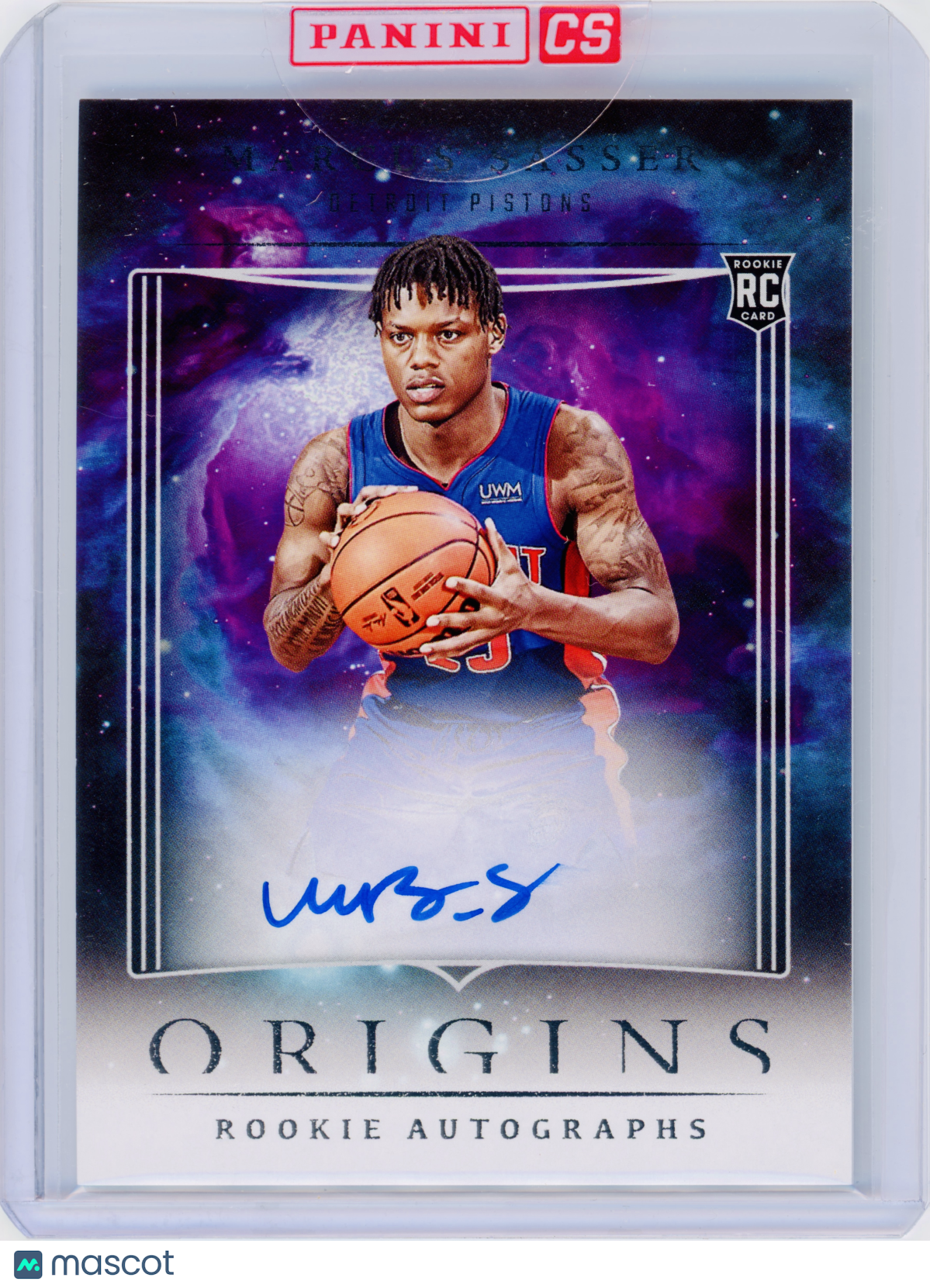 2023 Panini Origins Marcus Sasser Rookie Autograph RC #RA-MSD