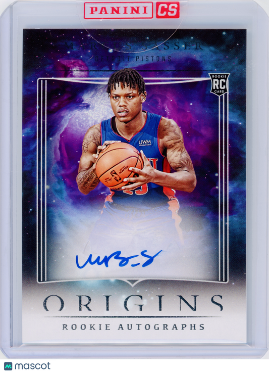 2023 Panini Origins Marcus Sasser Rookie Autograph RC #RA-MSD