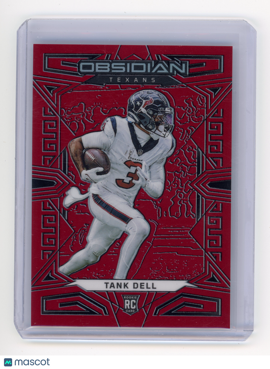 2023 Panini Obsidian Tank Dell Asia Red Flood /90 #142
