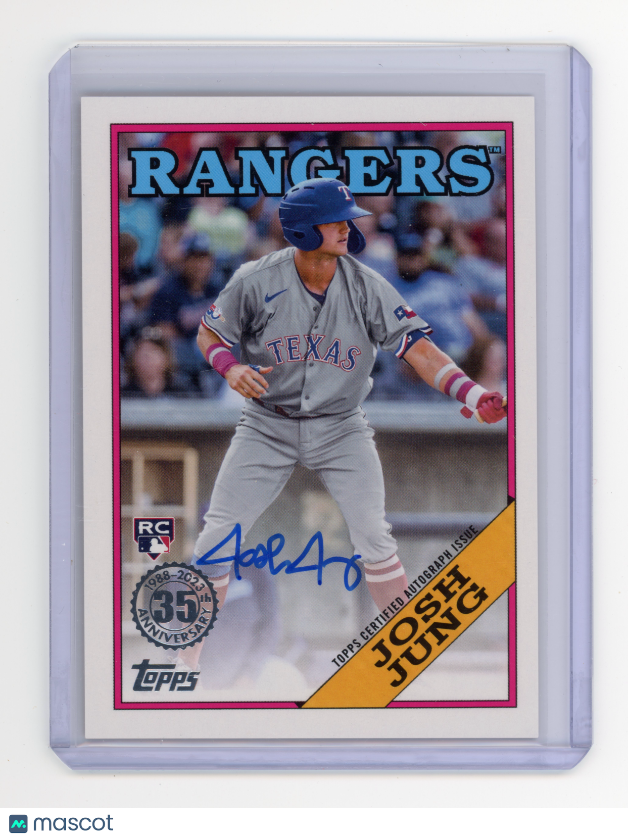 2023 Topps Josh Jung 1988 Autograph #88BA-JJU