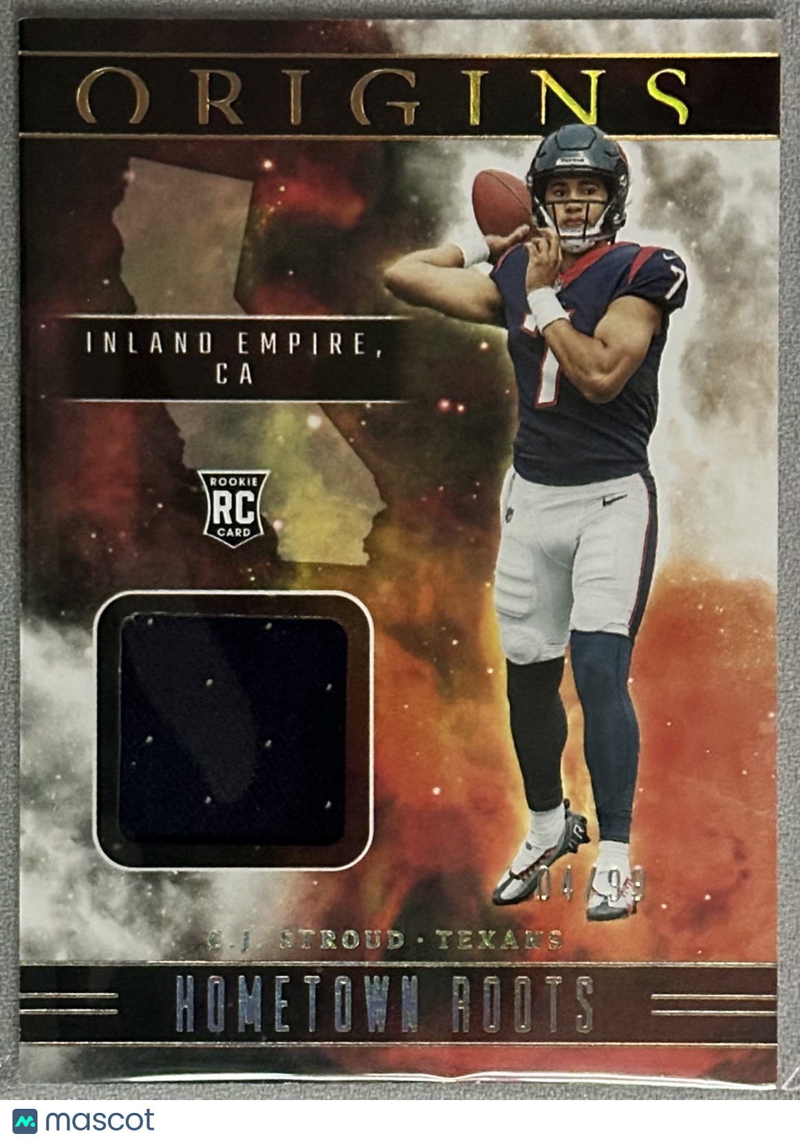 2023 Panini Origins C.J. Stroud Hometown Roots /99 #HR-CJS