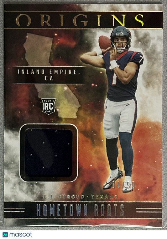 2023 Panini Origins C.J. Stroud Hometown Roots /99 #HR-CJS