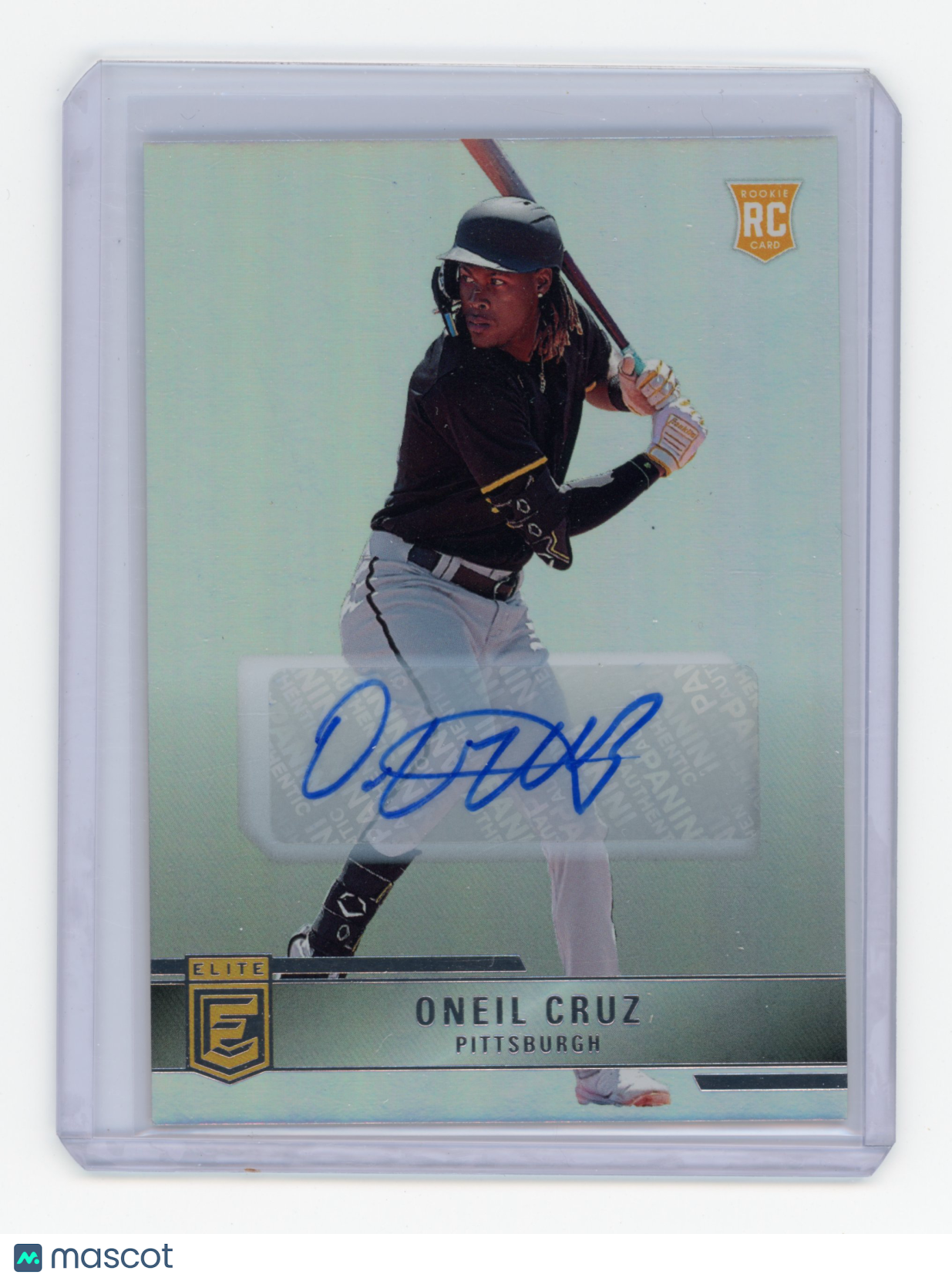 2022 Panini Chronicles Elite Oneil Cruz Rookie Autograph #1 RC