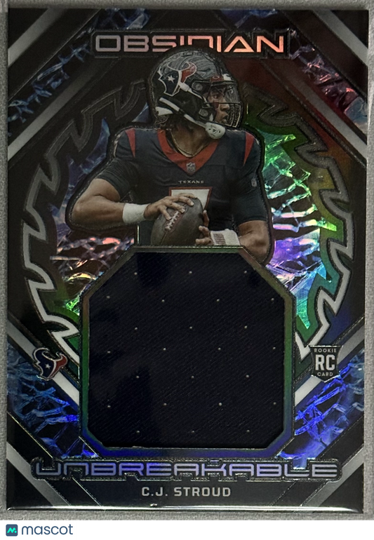 2023 Panini Obsidian C.J. Stroud Unbreakable Material /199 #UM-CST