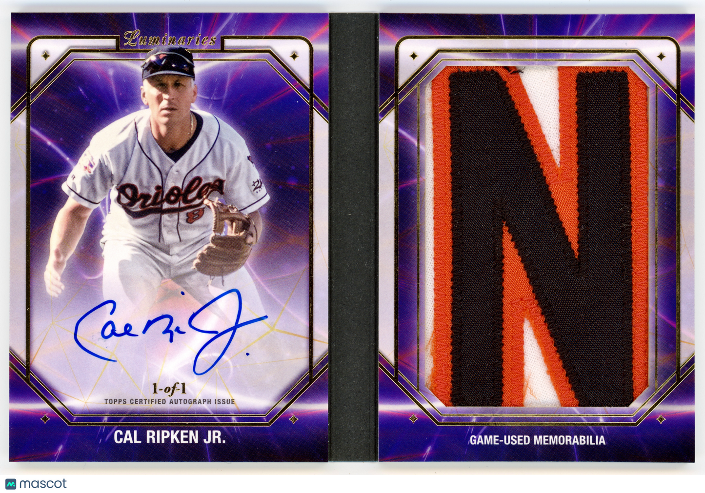 2024 Topps Luminaries Cal Ripken Jr. Autographed Letter Book Card 1/1 #LBC-CR6