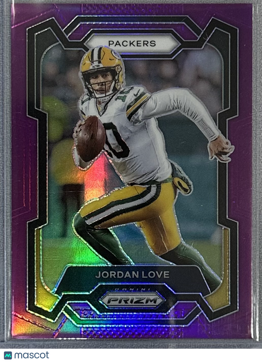 2023 Panini Prizm Jordan Love Purple /125 #110