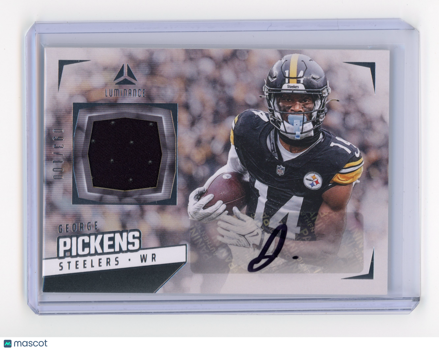 2024 Panini Luminance George Pickens Autograph Jerseys 093/100 #AJ-GPS