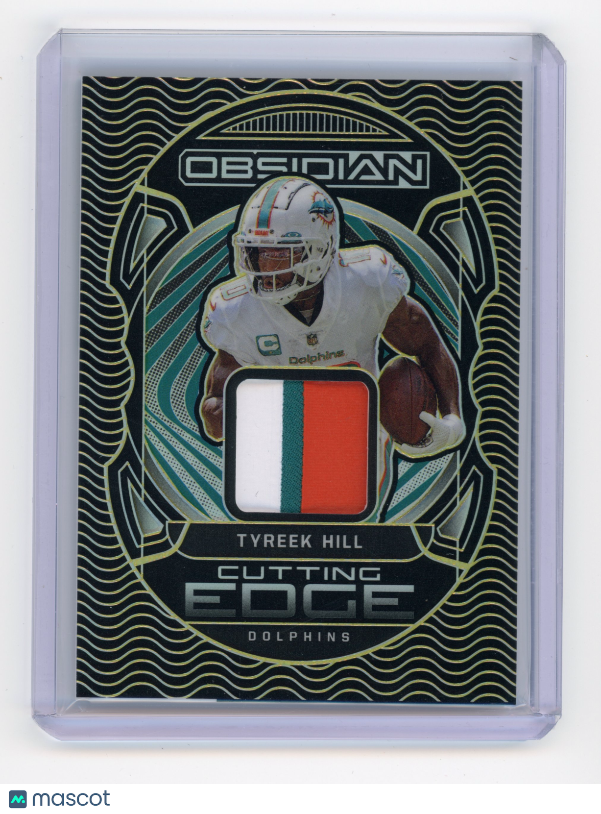 2022 Panini Obsidian Tyreek Hill Cutting Edge Yellow 25/25 #CE-THI