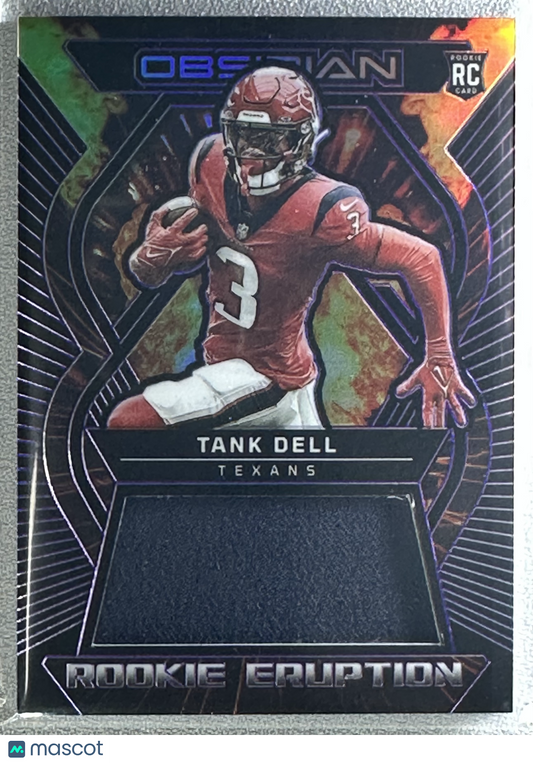 2023 Panini Obsidian Tank Dell Rookie Eruption Purple /75 #REM-NTD