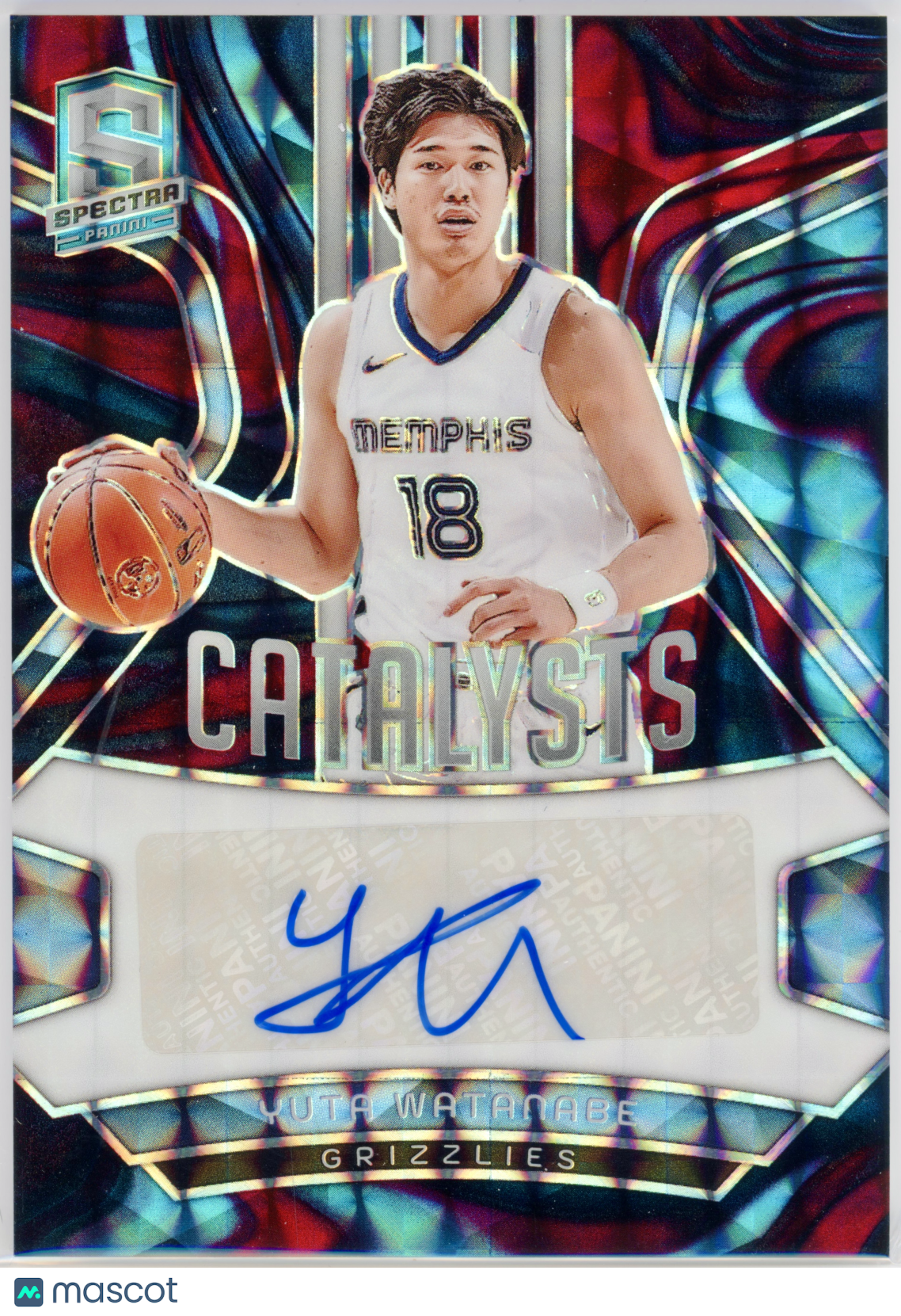 2023 Panini Spectra Yuta Watanabe Catalysts Signatures Interstellar /75 #CS-YWB