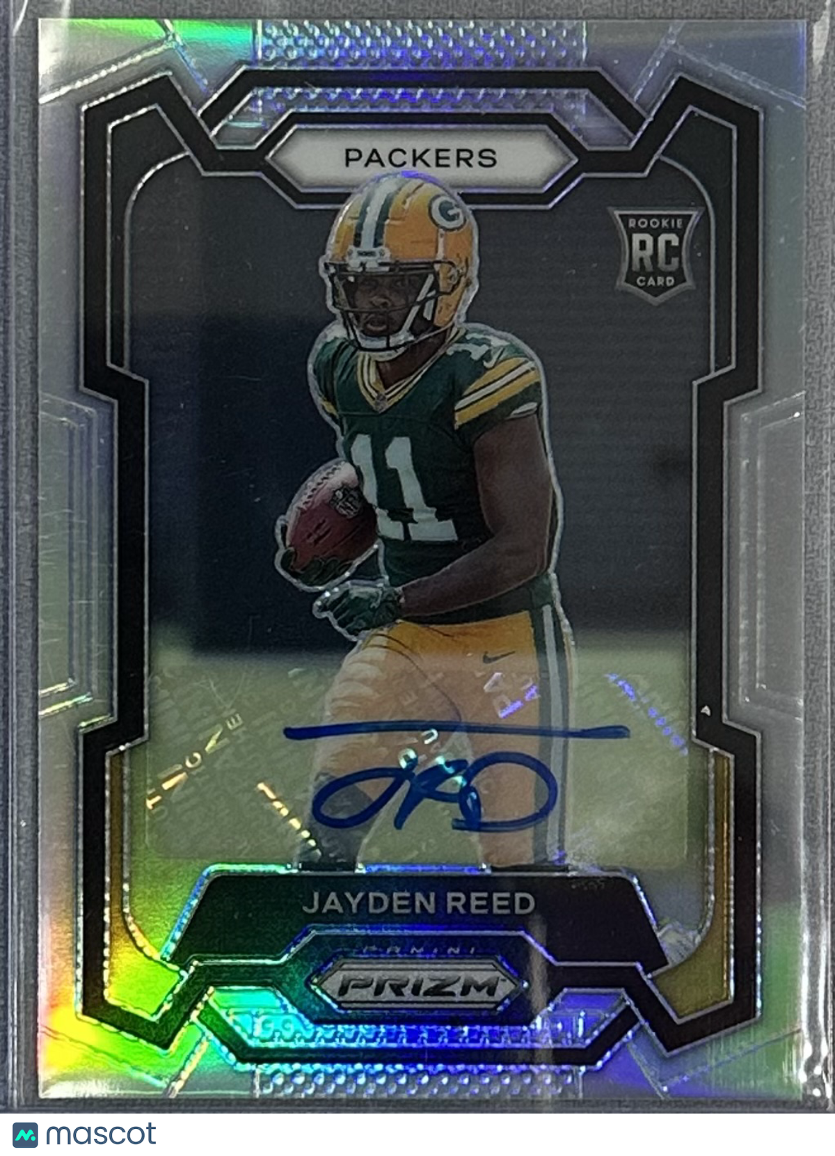2023 Panini Prizm Jayden Reed Rookie Auto Silver #334