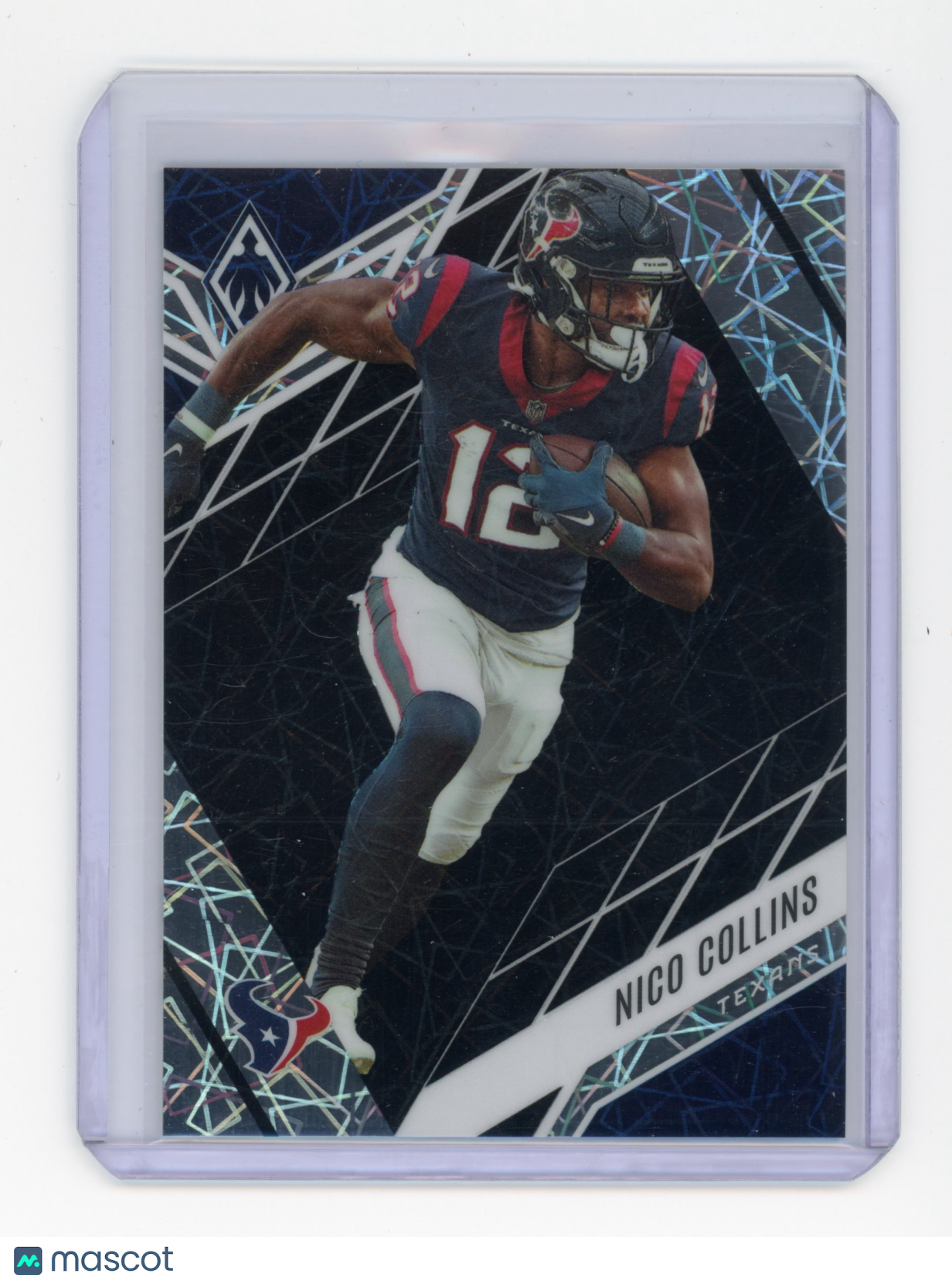 2022 Panini Phoenix Nico Collins Black Lazer 08/10 #28