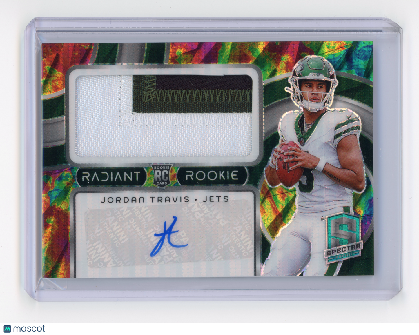 2024 Panini Spectra Jordan Travis Radiant Rookie Celestial /75 #RRP-JTS