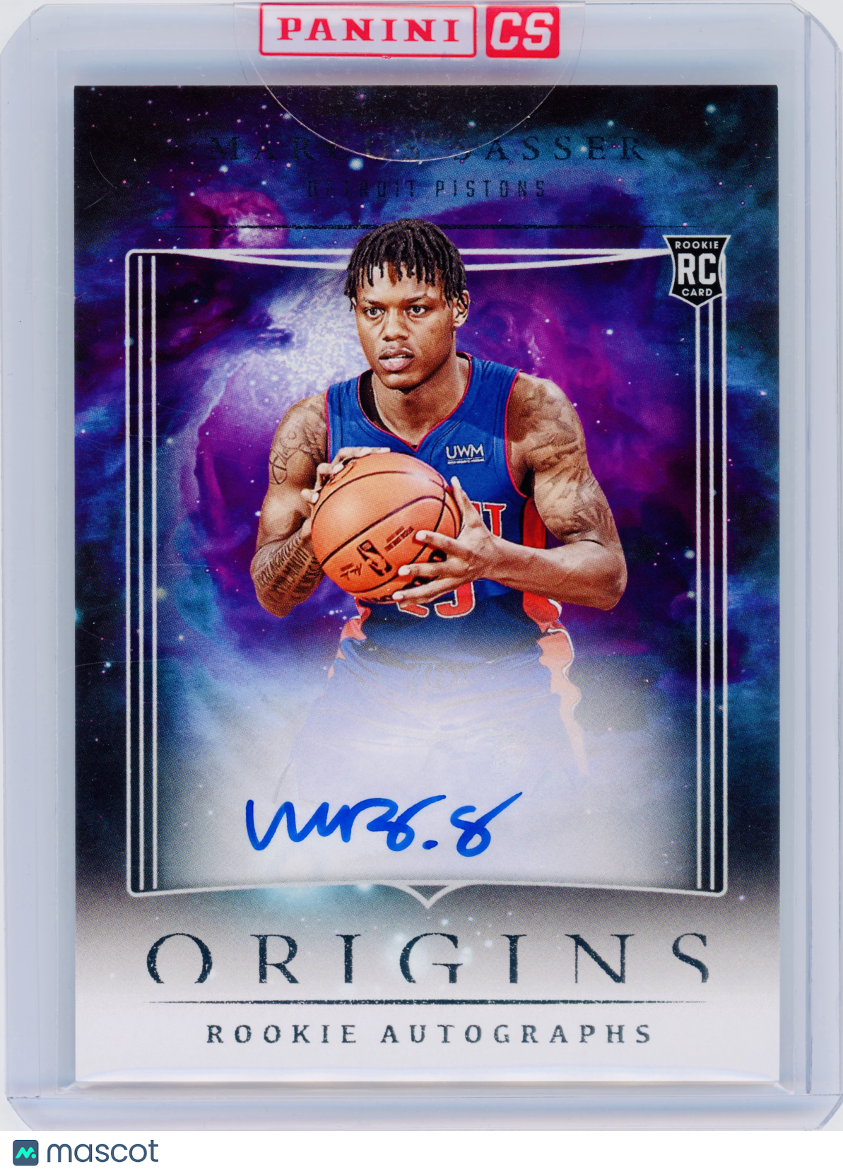 2023 Panini Origins Marcus Sasser Rookie Autograph RC #RA-MSD