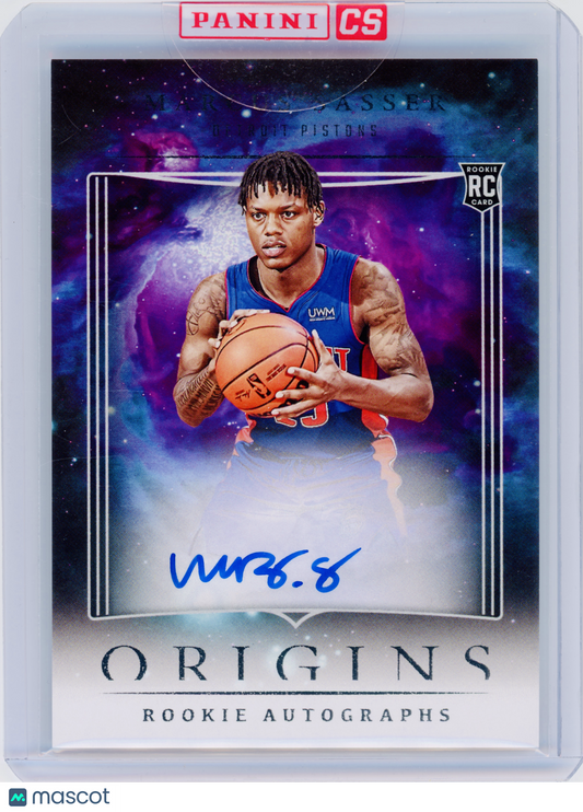 2023 Panini Origins Marcus Sasser Rookie Autograph RC #RA-MSD