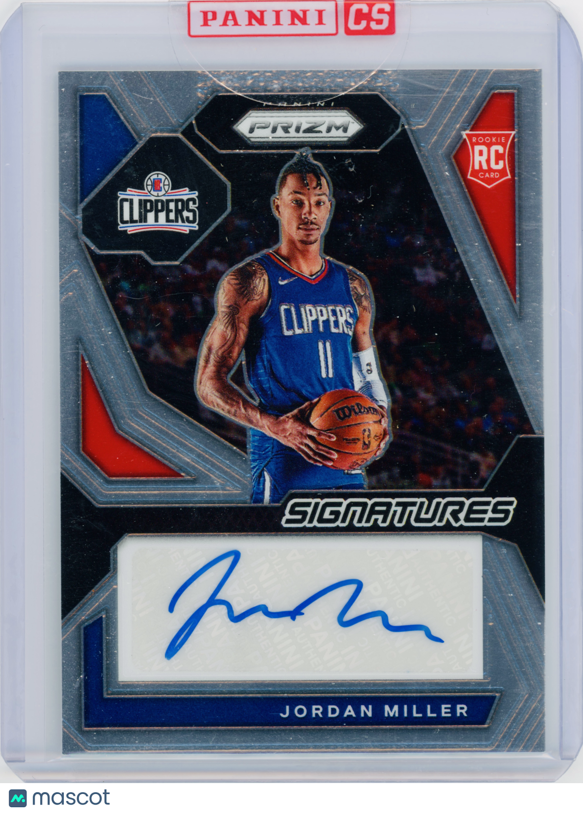 2023 Panini Prizm Jordan Miller Rookie Signatures RC #RSI-MLR