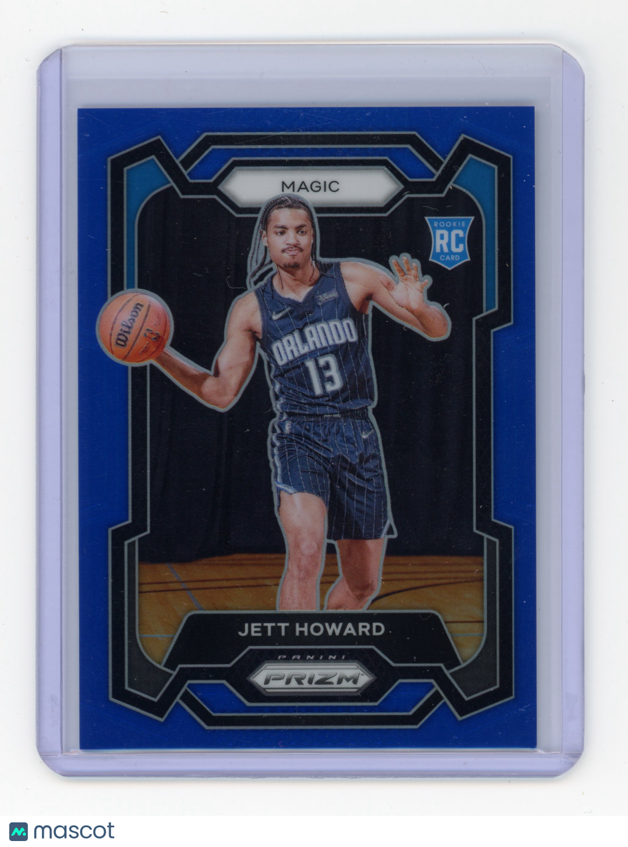 2023 Panini Prizm Jett Howard Blue Prizm RC 160/199 #132