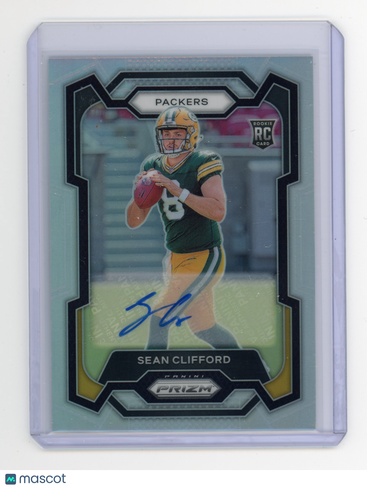 2023 Panini Prizm Sean Clifford Rookie Autograph Silver #338 RC
