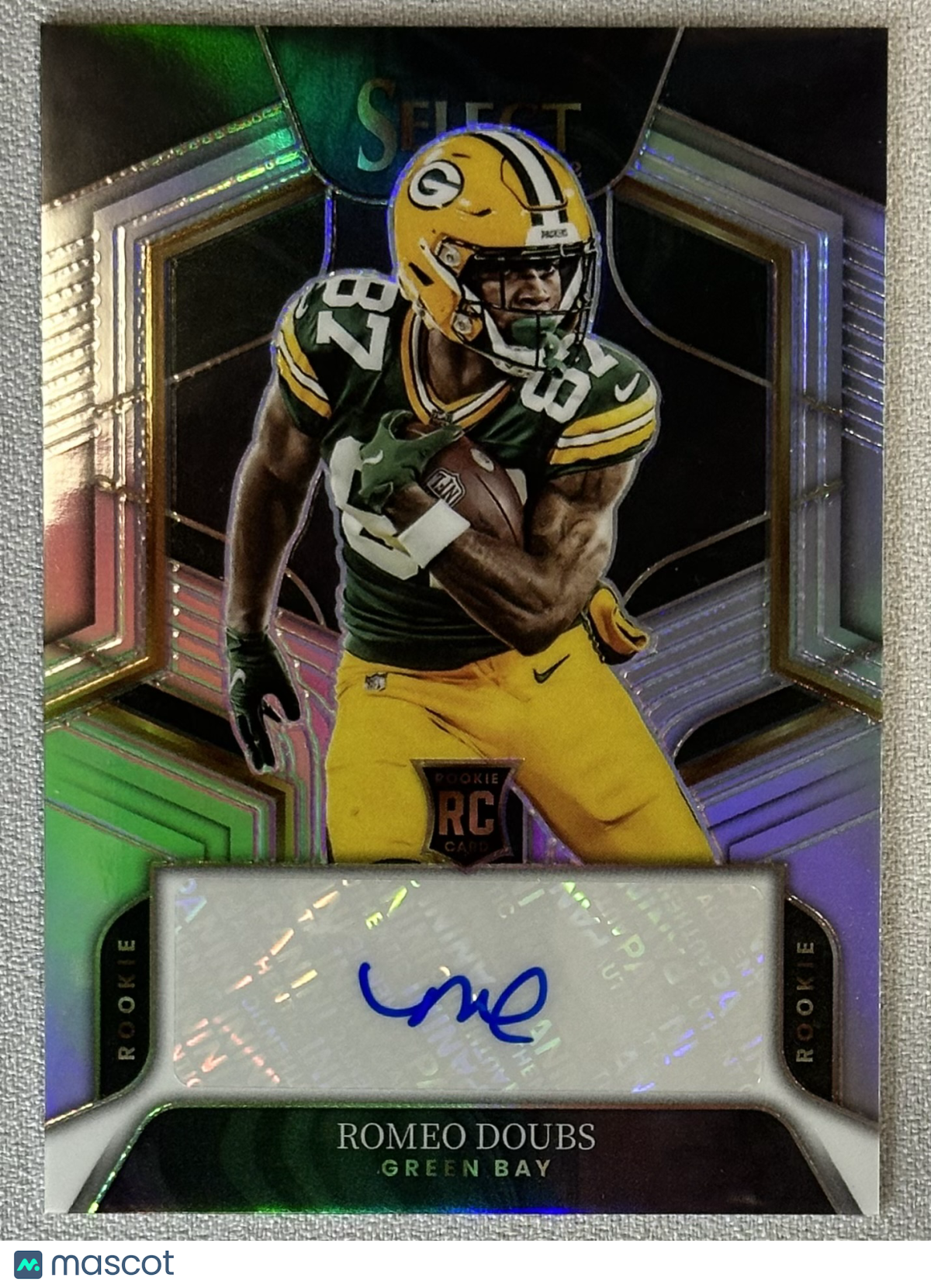 2022 Panini Select Romeo Doubs Rookie Signature Prizm /199 #RS-RD