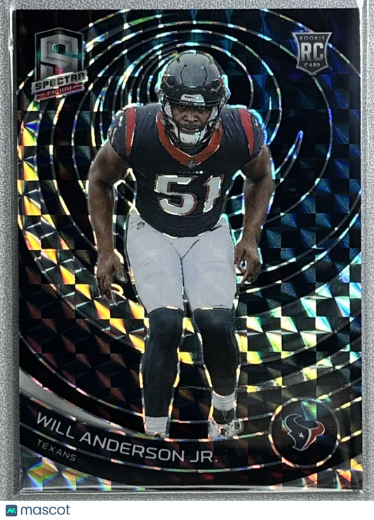 2022 Panini Spectra Will Anderson Jr. Interstellar /60 #113