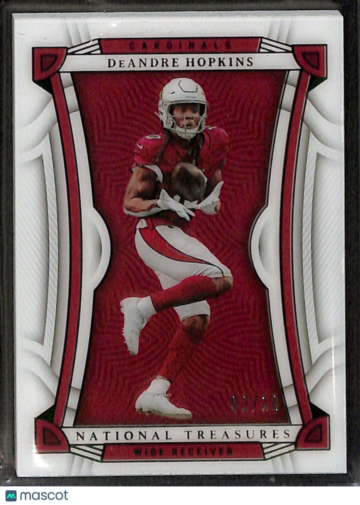 2022 Panini National Treasures DeAndre Hopkins Emerald /10 #95