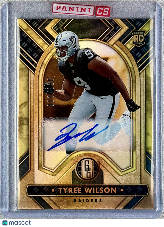 2023 Panini Gold Standard Tyree Wilson Rookie Auto /199 #192 RC