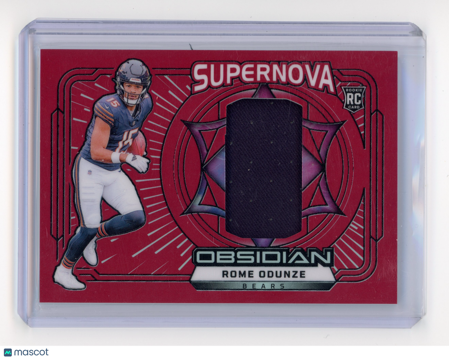 2024 Panini Obsidian Rome Odunze Supernova Red /75 #SN-ROE RC
