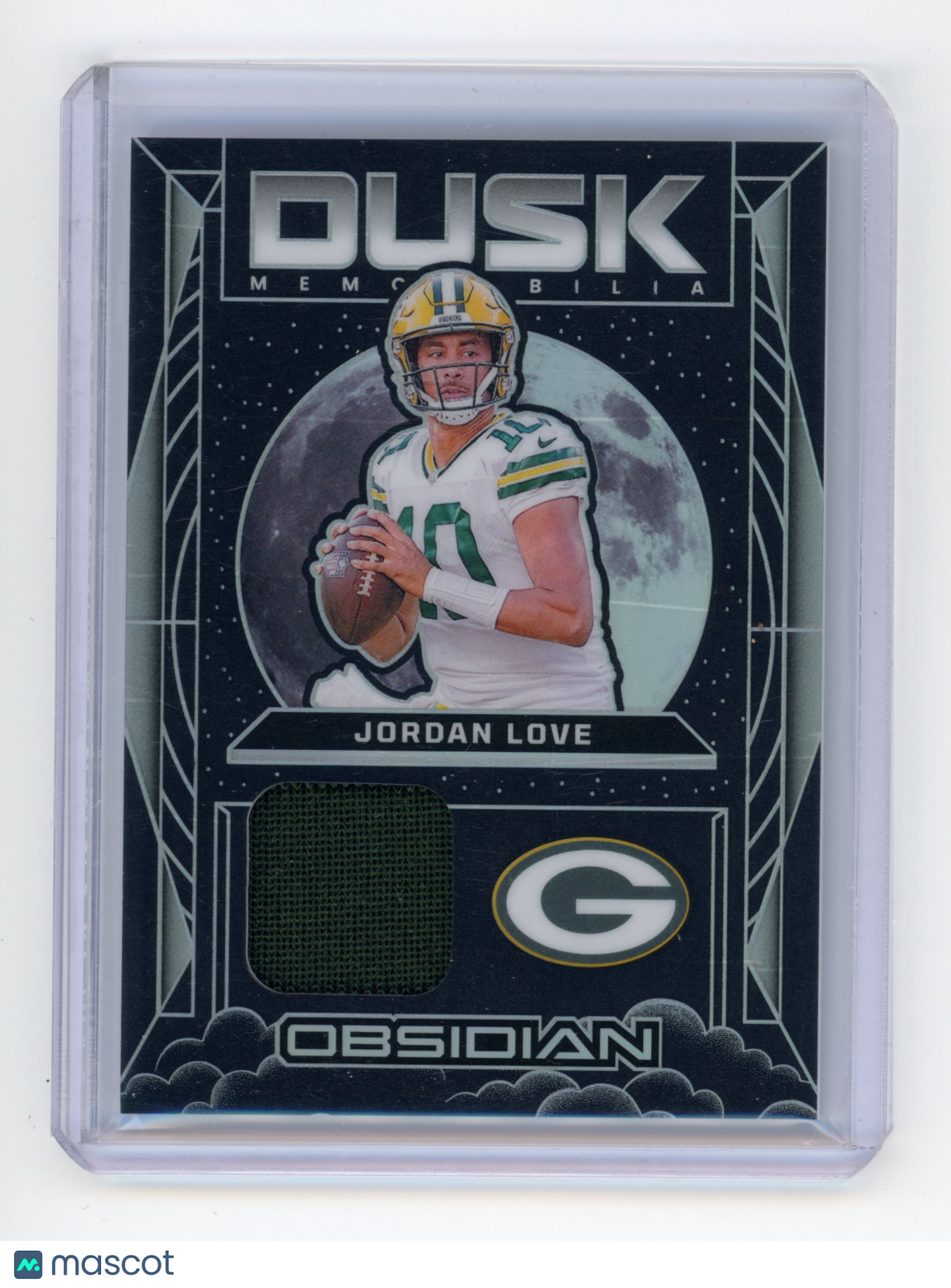 2024 Panini Obsidian Jordan Love Dusk Memorabilia #DM-JLE