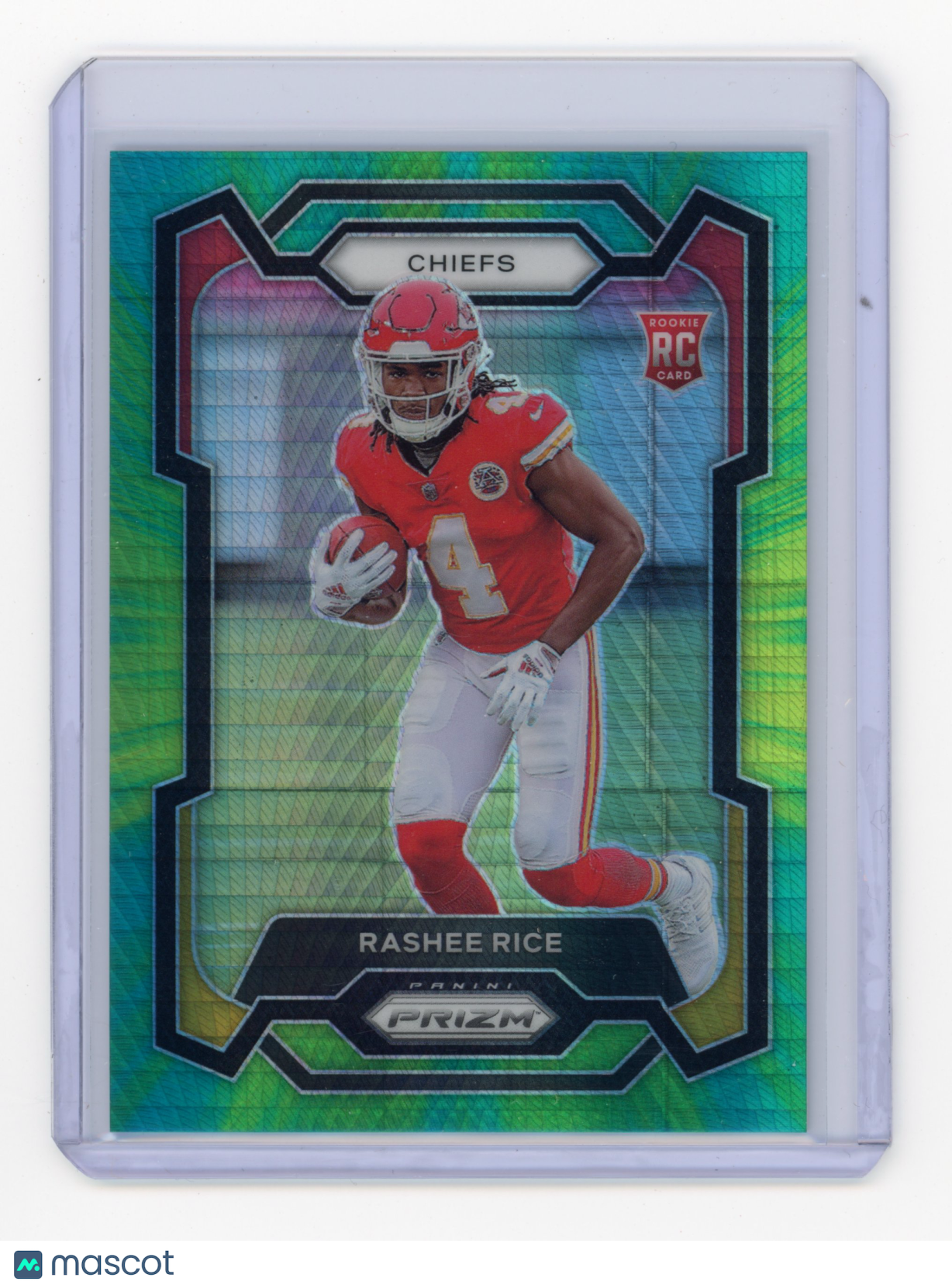 2023 Panini Prizm Rashee Rice Hyper /175 #350 RC