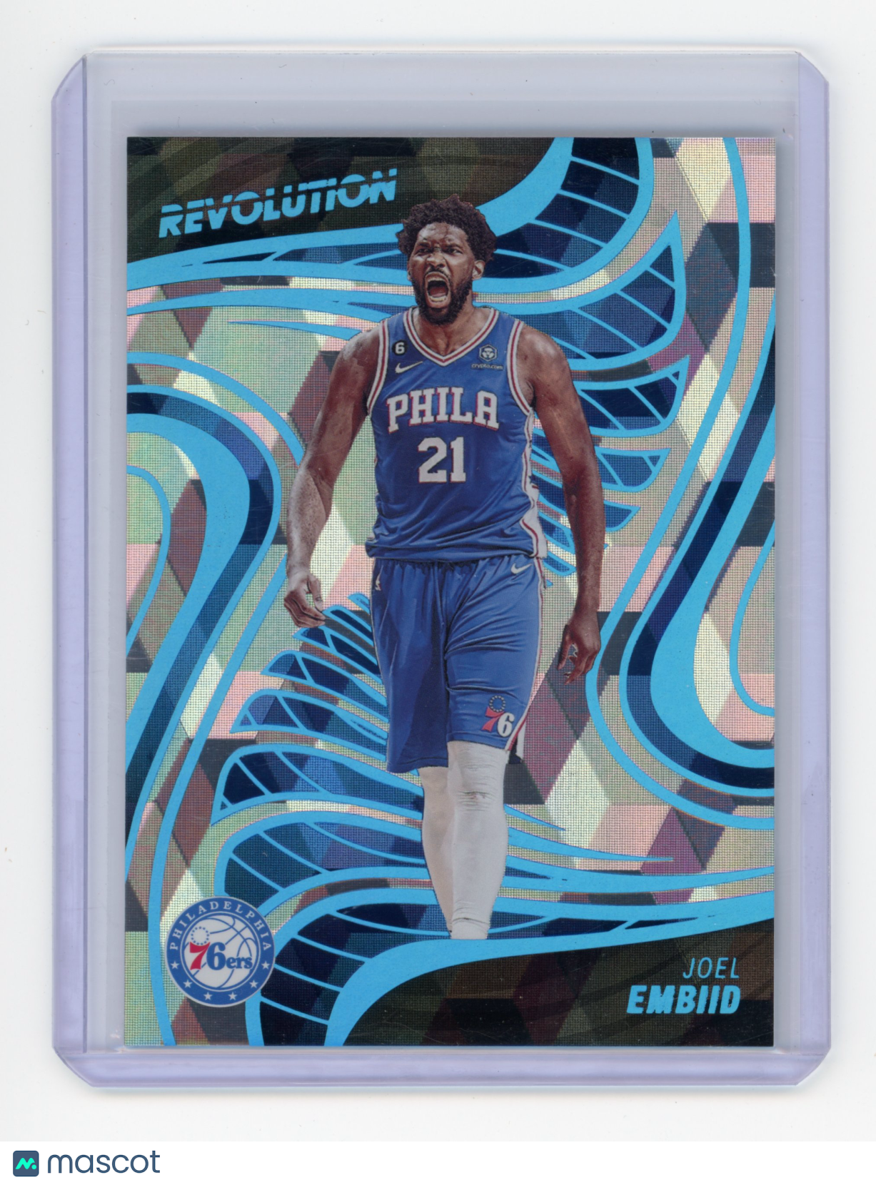 2022 Panini Revolution Joel Embiid Cubic 07/50 #66