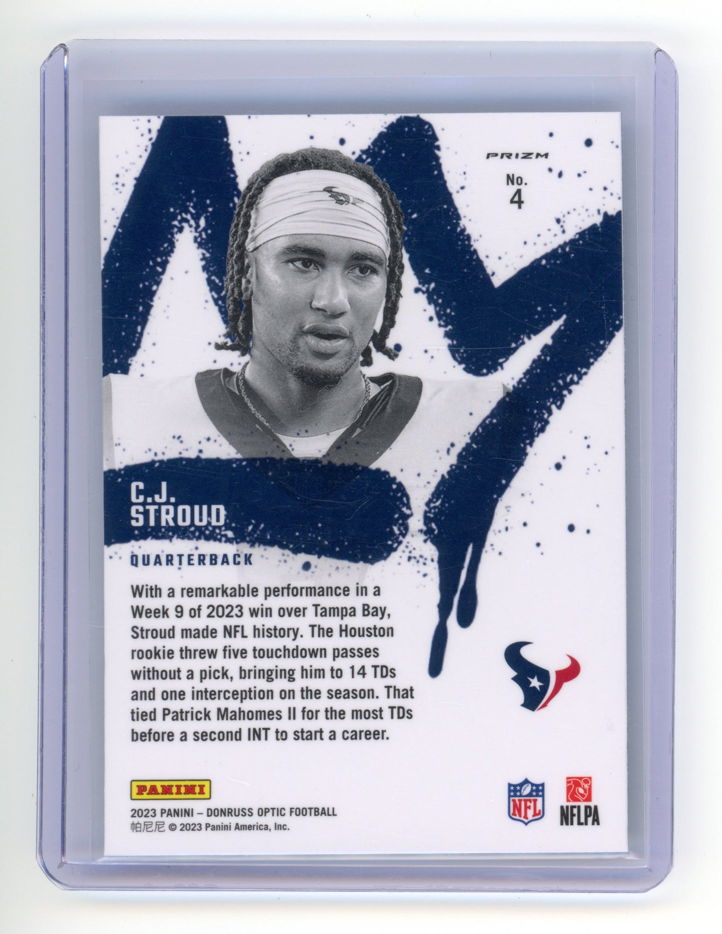 2023 Panini Donruss Optic C.J. Stroud Rookie Kings RC SSP #4