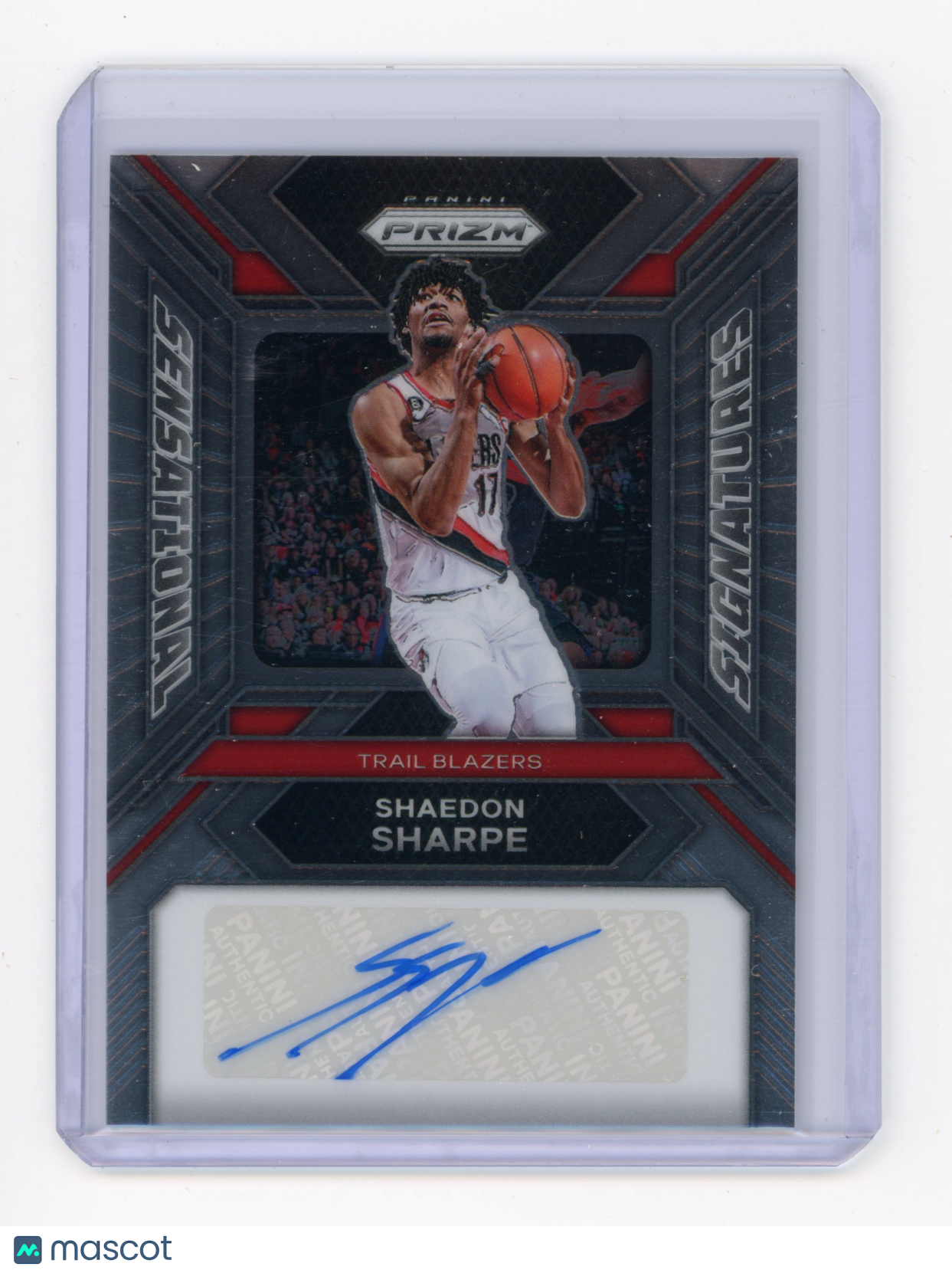 2023 Panini Prizm Shaedon Sharpe Sensational Signatures #SS-SS