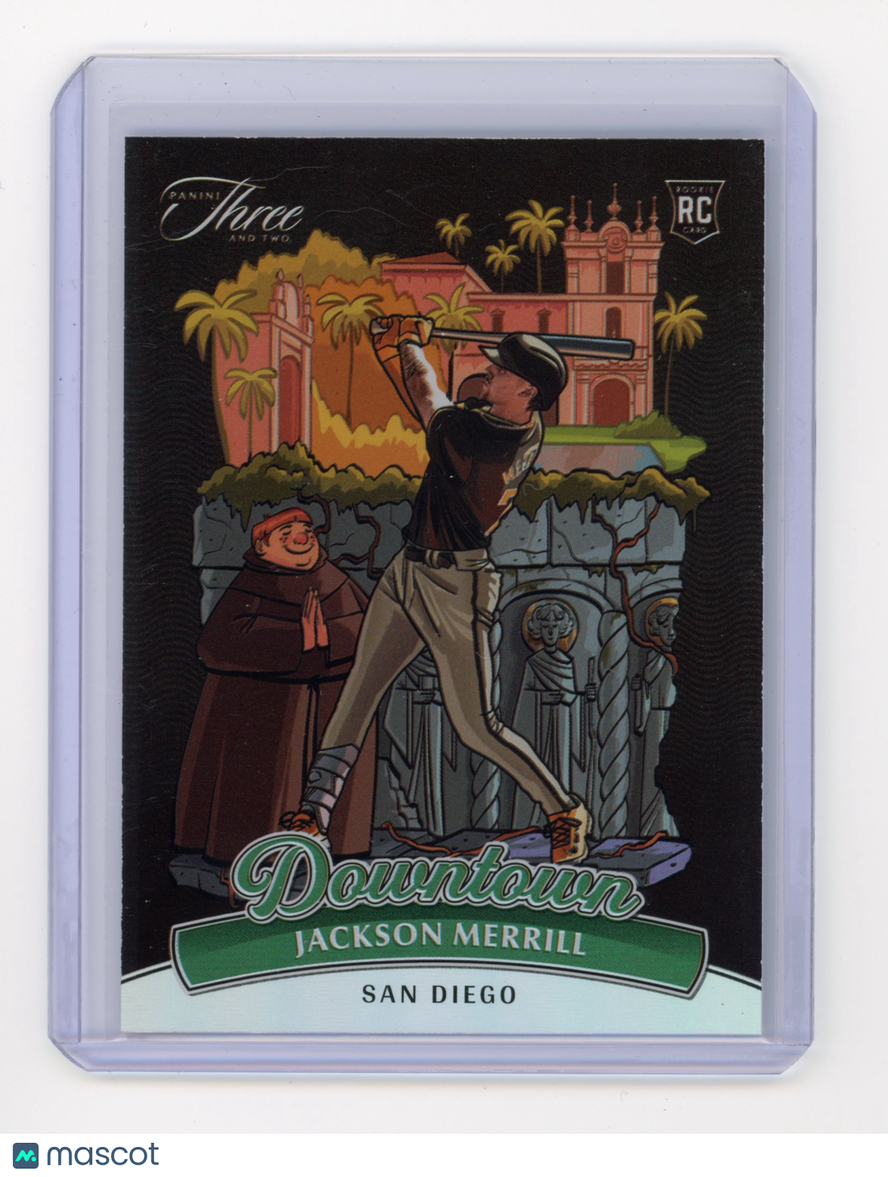 2024 Panini Three and Two Jackson Merrill Downtown #6 RC