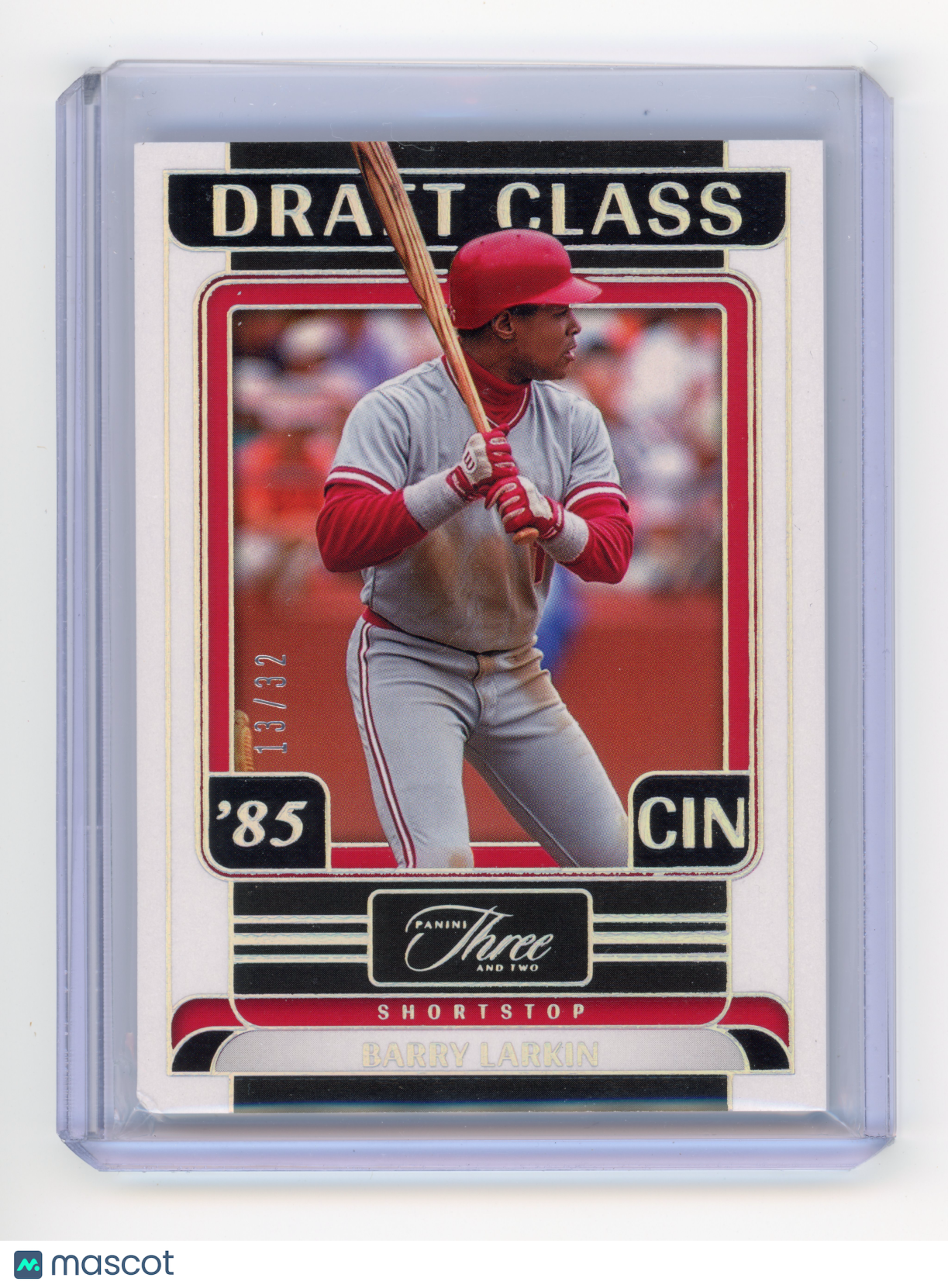 2024 Panini Three and Two Barry Larkin Draft Class Full Count /32 #36