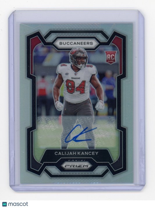 2023 Panini Prizm Calijah Kancey Rookie Autograph Silver #393