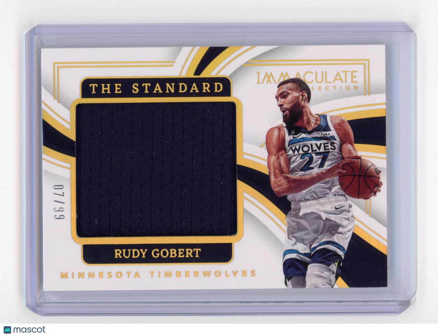 2022 Panini Immaculate Collection Rudy Gobert The Standard 07/99 #ICS-RGT