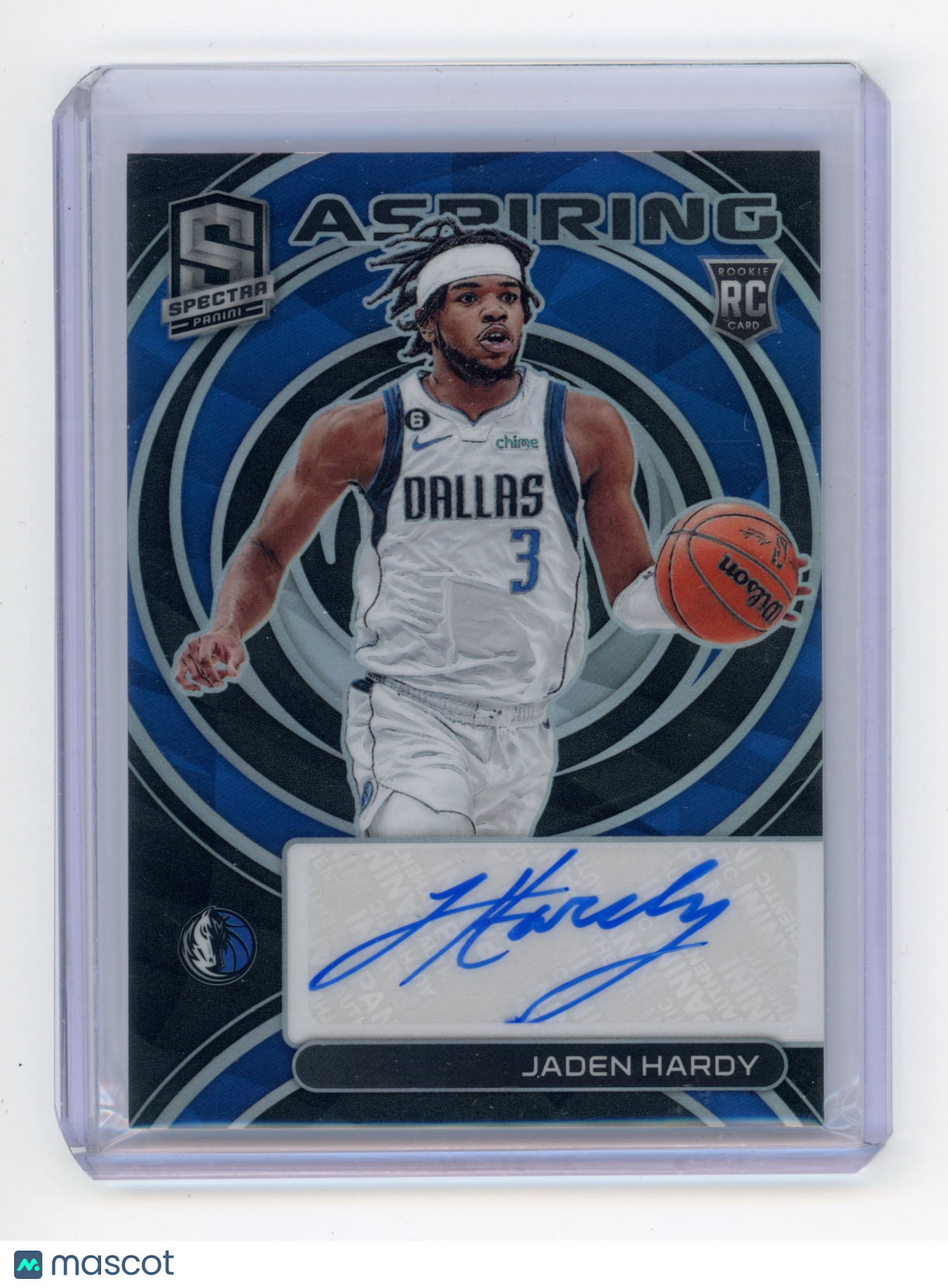 2022 Panini Spectra Jaden Hardy Aspiring Autograph /99 #AA-JHD