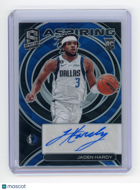 2022 Panini Spectra Jaden Hardy Aspiring Autograph /99 #AA-JHD