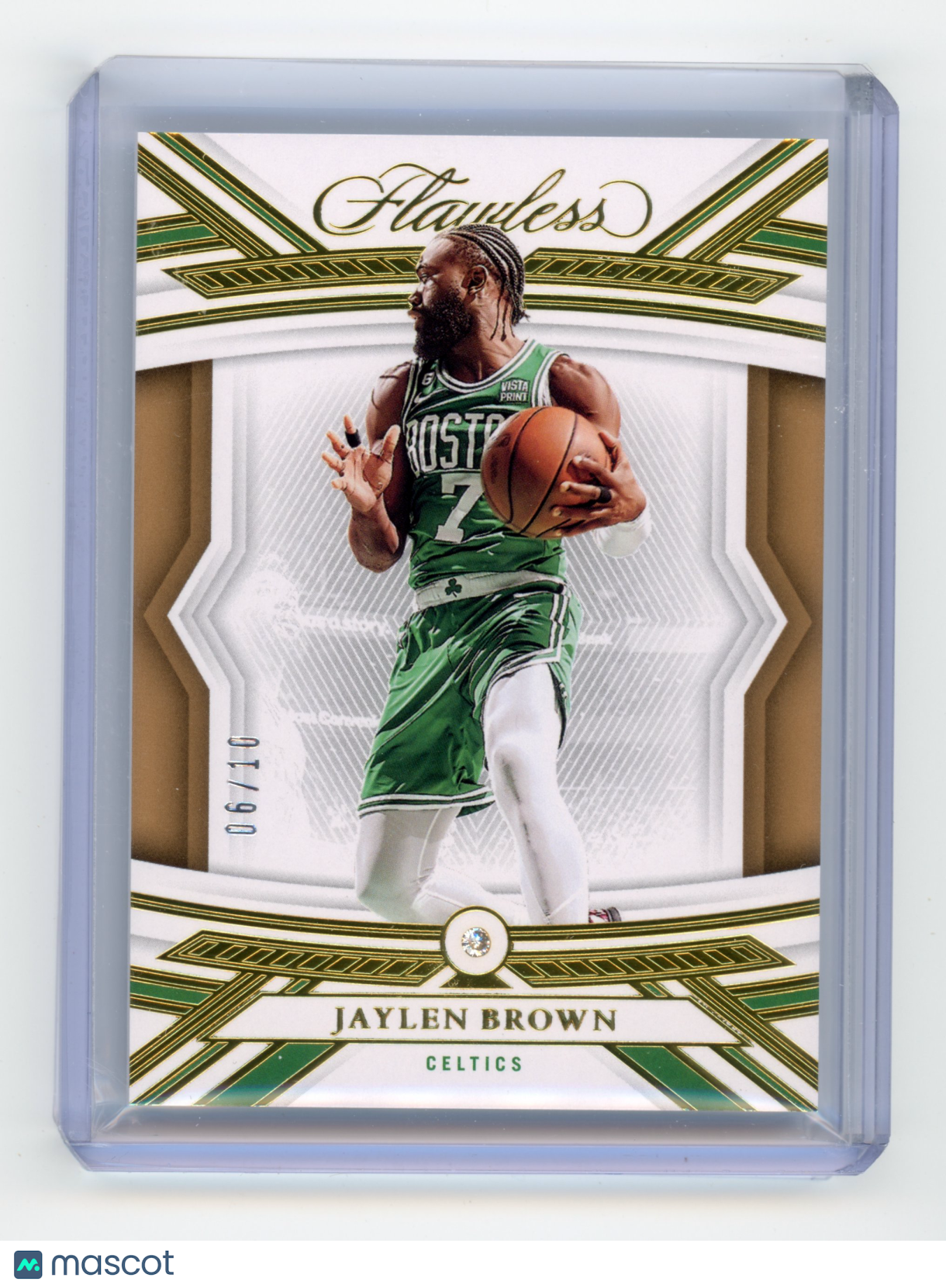 2022 Panini Flawless Jaylen Brown Diamond /10 #80
