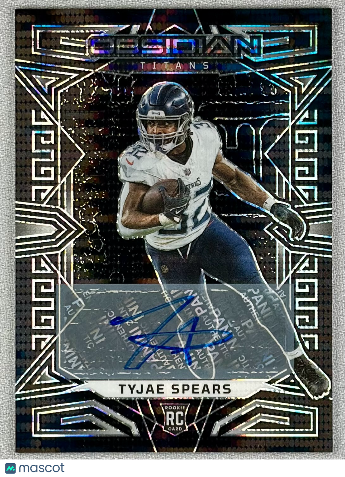 2023 Panini Obsidian Tyjae Spears Rookie Auto Asia #197 RC