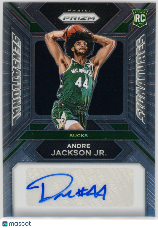 2023 Panini Prizm Andre Jackson Jr. Sensational Signatures #SS-SO