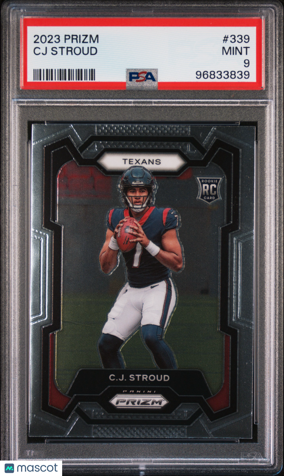 2023 Panini Prizm CJ Stroud #339 PSA 9