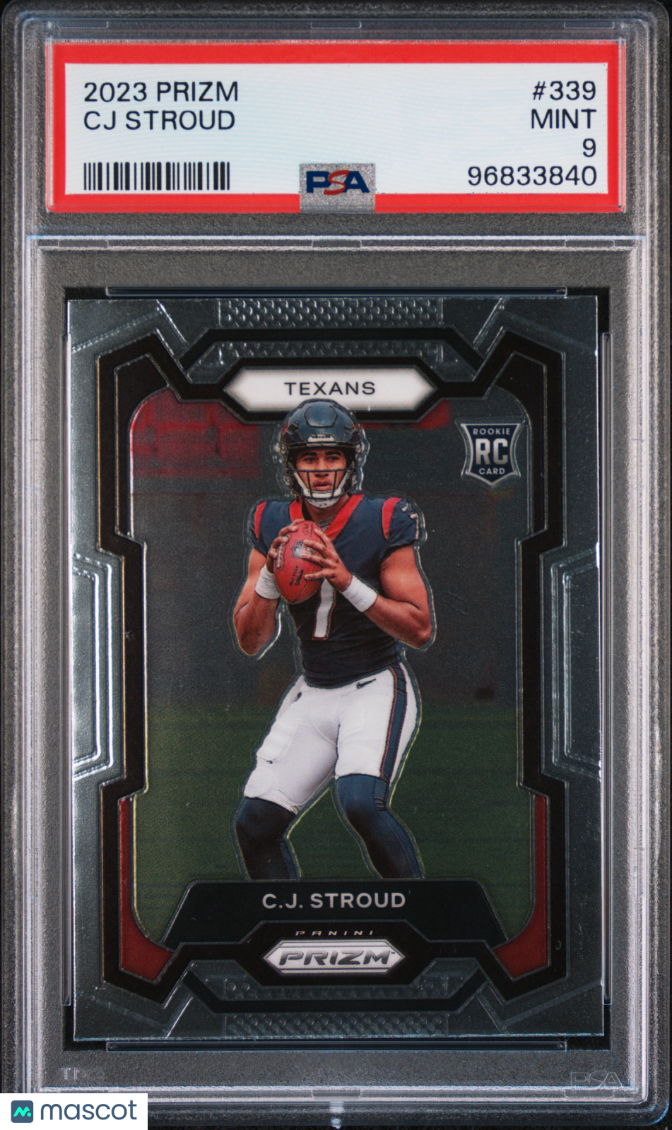 2023 Panini Prizm CJ Stroud #339 PSA 9
