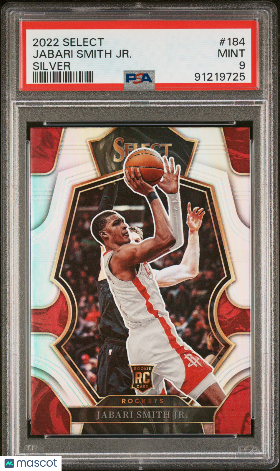 2022 Panini Select Jabari Smith JR. Silver #184 PSA 9
