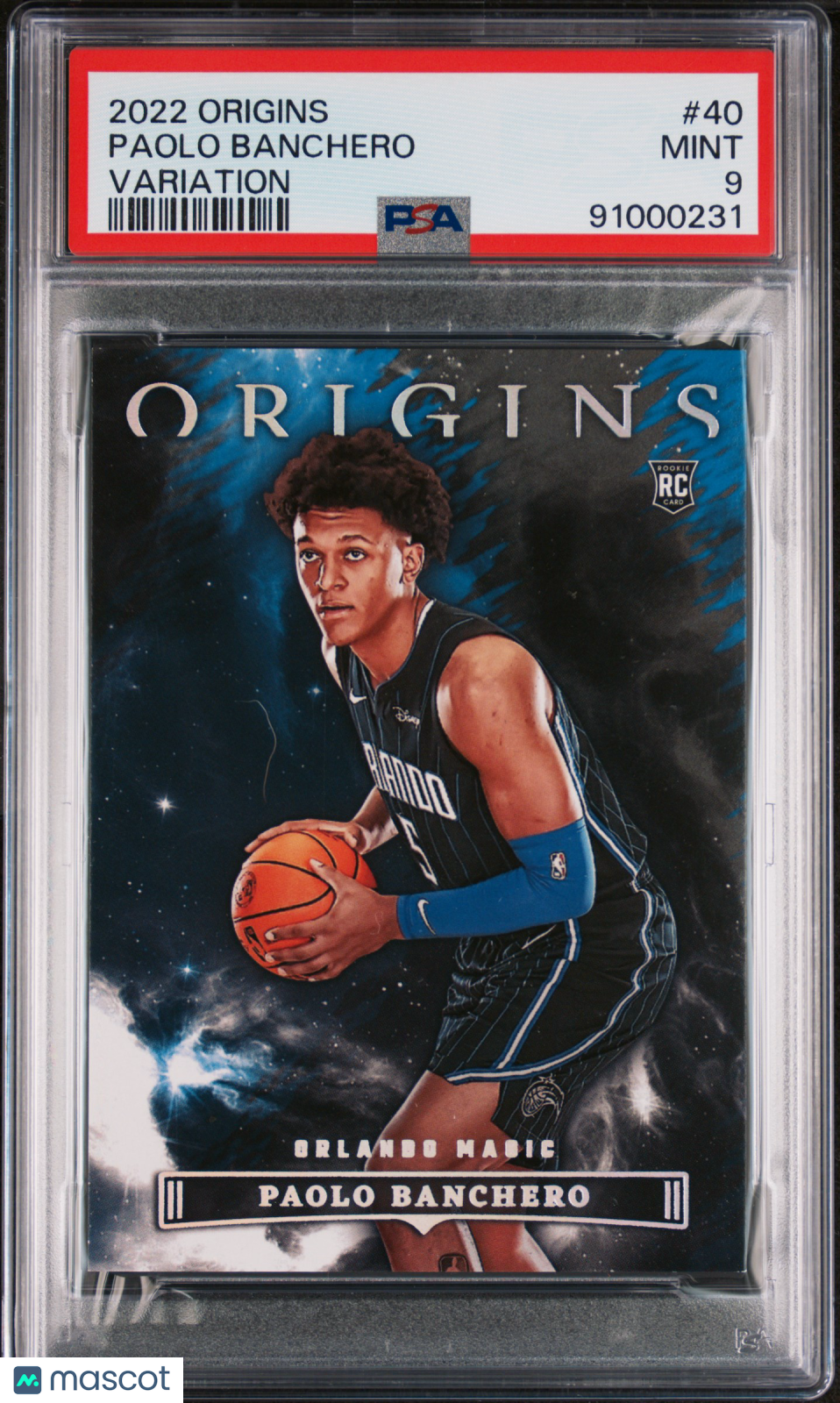 2022 Panini Origins Paolo Banchero Variation #40 PSA 9
