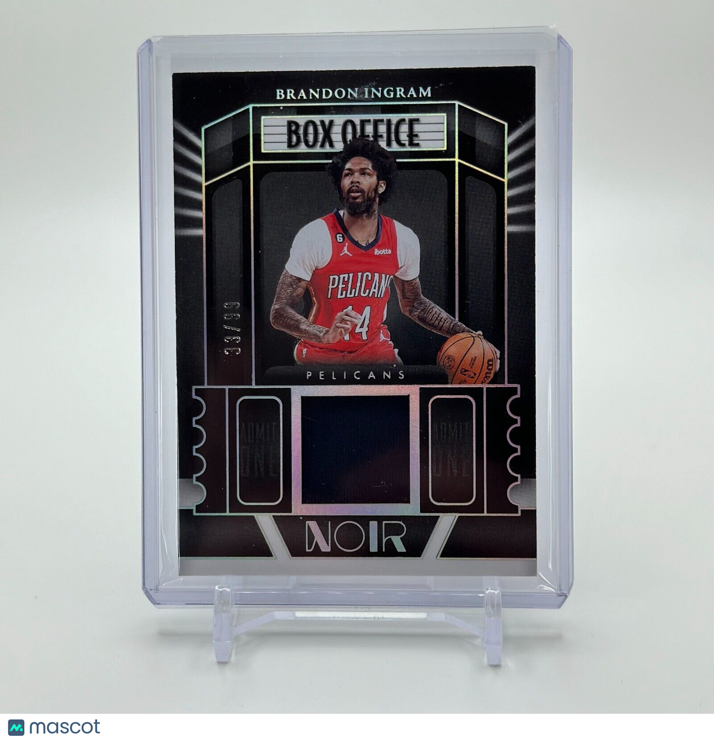 2022-23 Noir Brandon Ingram Box Office /99 #BOM-BIG