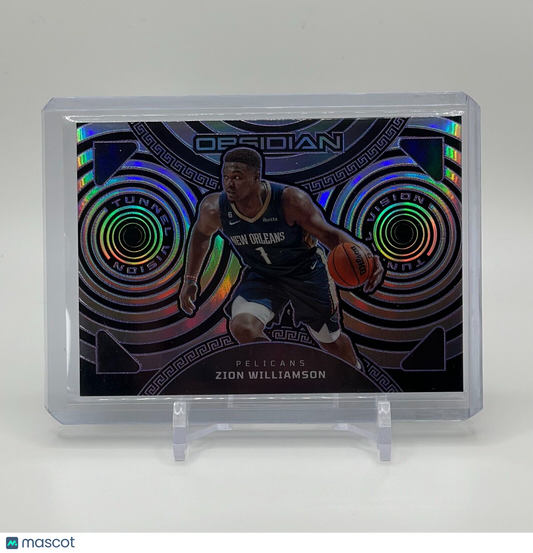 2022-23 Obsidian Zion Williamson Tunnel Vision Purple Electric Etch /75 #12