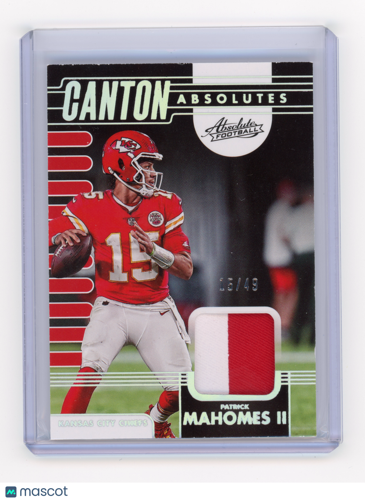 2023 Panini Absolute Patrick Mahomes II Canton Absolutes Holo Silver /49 #CA-3